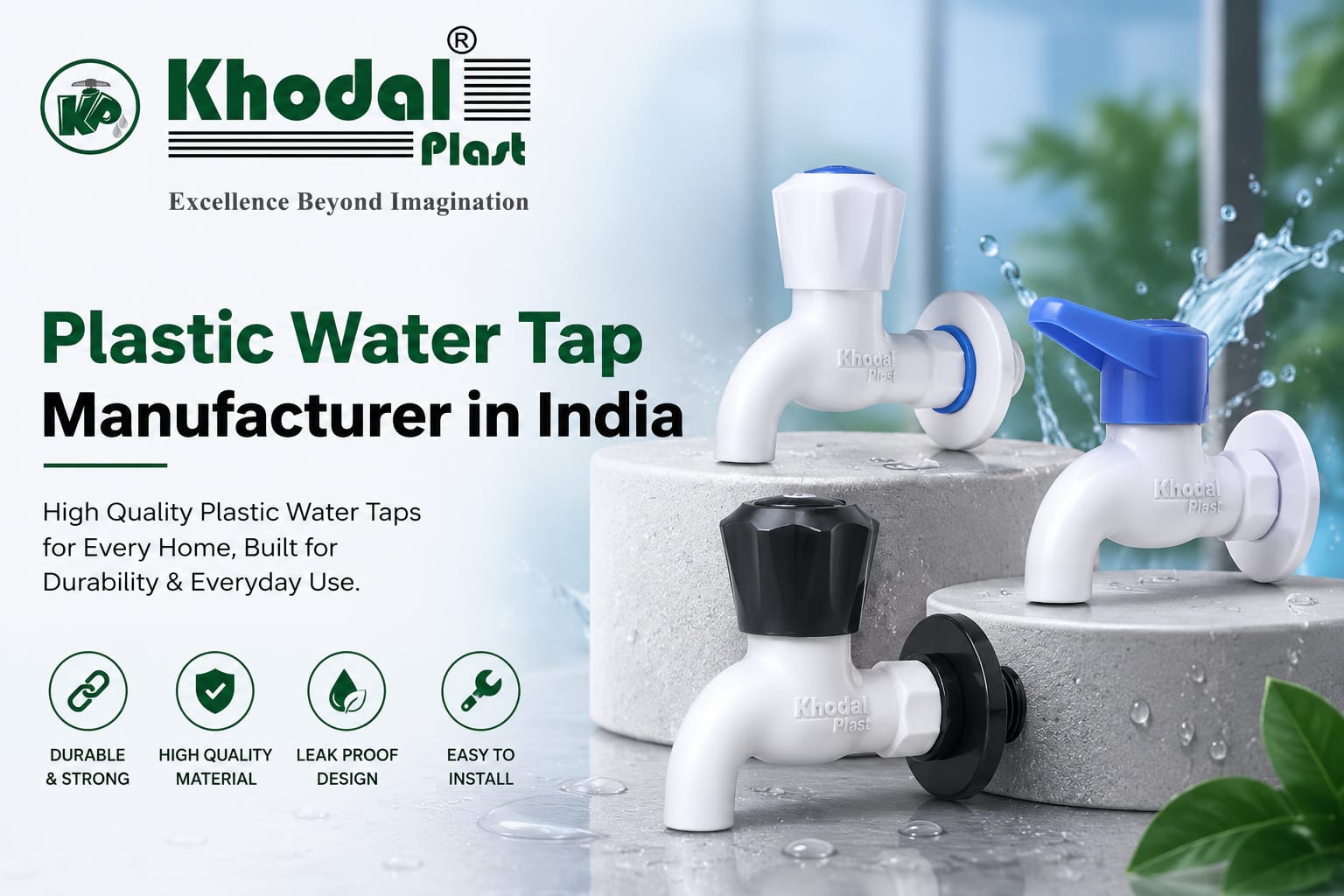 Plastic Water Tap Manufacturer in India