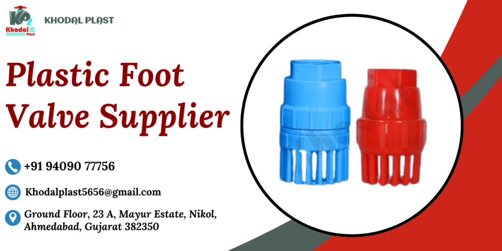 Plastic Foot Valve Supplier